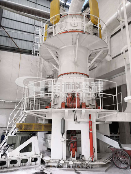石膏粉，HLMX1100超細磨粉機，石膏磨粉機，超細立磨，超細立式磨粉機，磨粉機，磨粉機械，磨粉設備，桂林鴻程