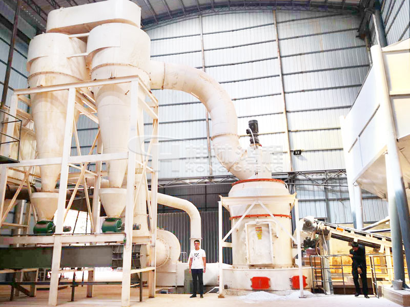 云南250目石灰石粉雷蒙磨粉機項目