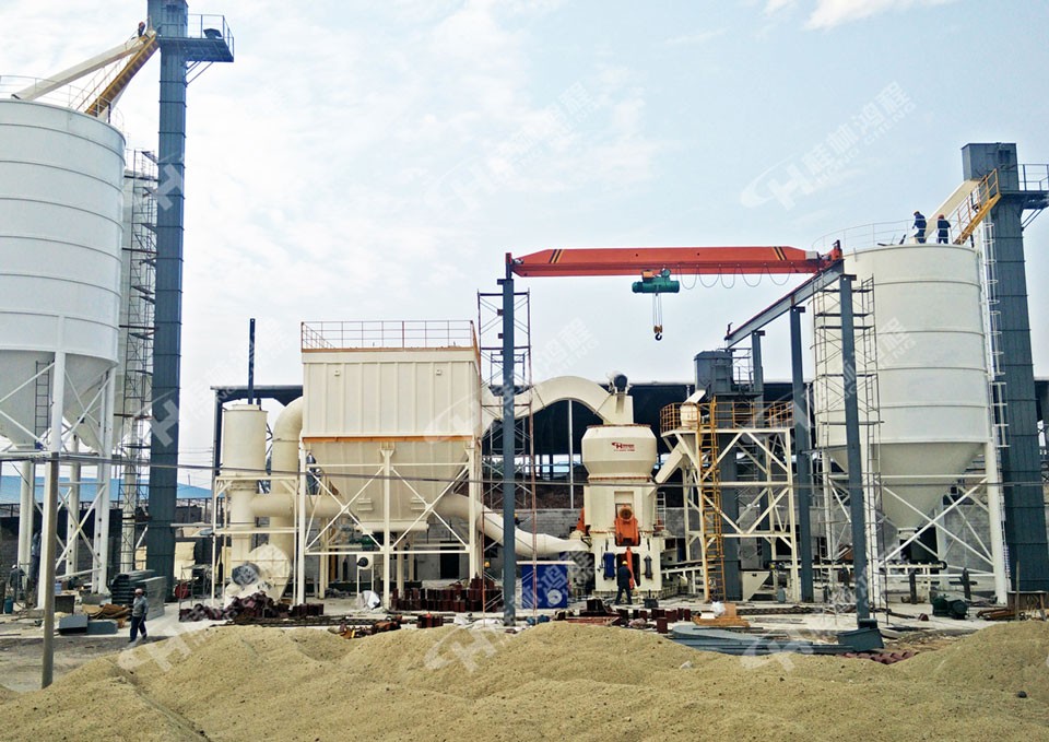 礦渣粉磨系統,礦渣立磨,HLM立式磨,礦渣微粉磨