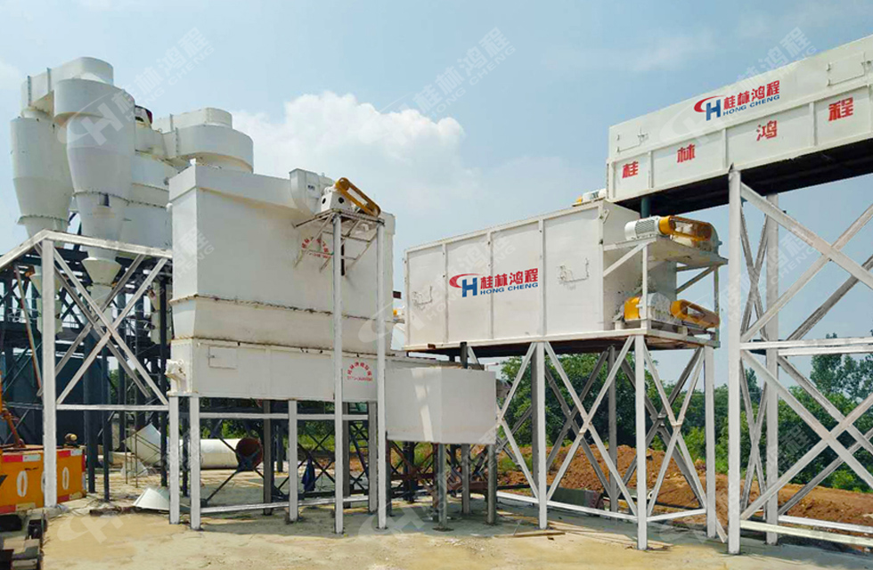 桂林鴻程氫氧化鈣生產線案例現場 桂林鴻程氫氧化鈣生產線案例現場