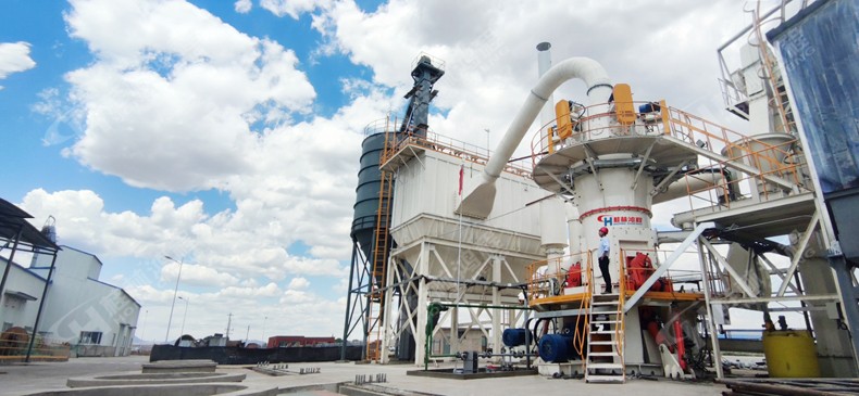 螢石超細磨粉機:HLMX系列超細立磨