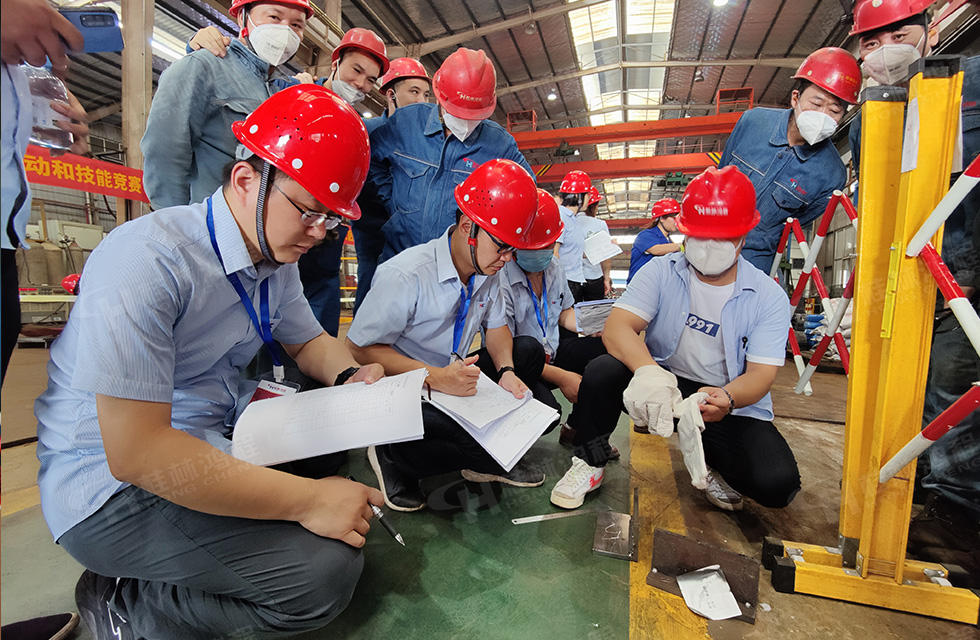 揚技能長劍,造鴻程精品|2022年臨桂區職工勞動技能競賽在桂林鴻程舉辦