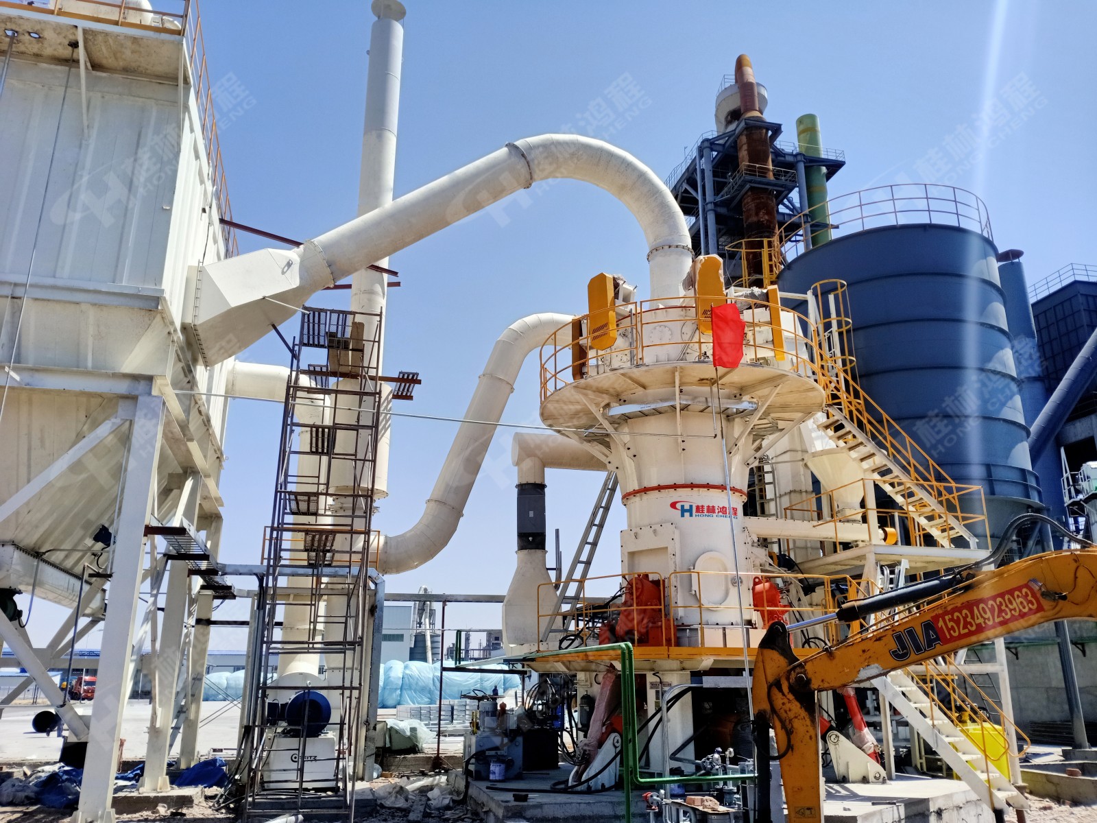 1250目煤矸石粉磨機(jī)超細(xì)立磨案例分析