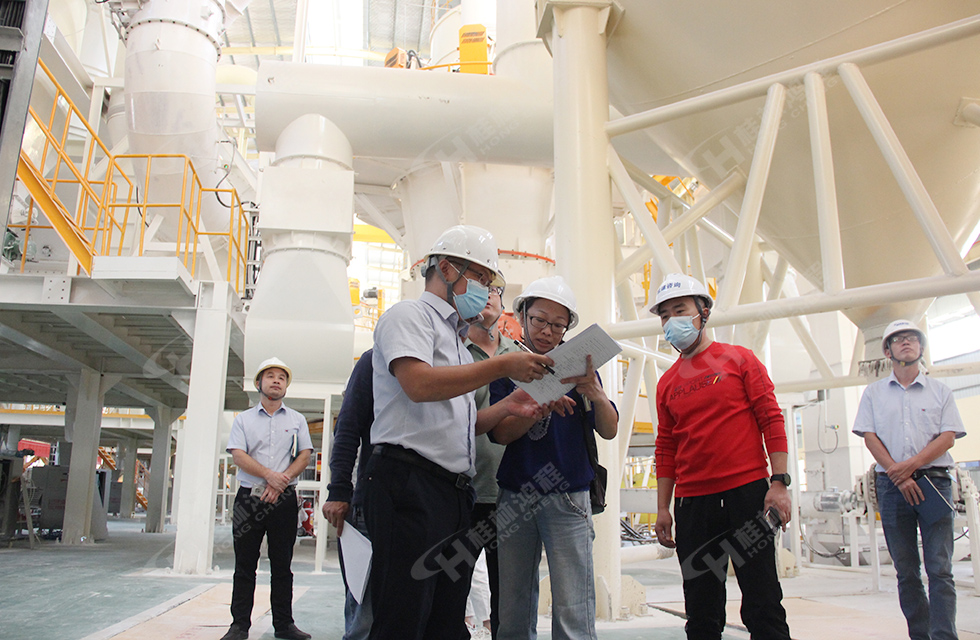 精誠合作,互利共贏——桂林鴻程熱烈祝賀賀州礦投智科150萬噸高端碳酸鈣項目投產(chǎn)達效